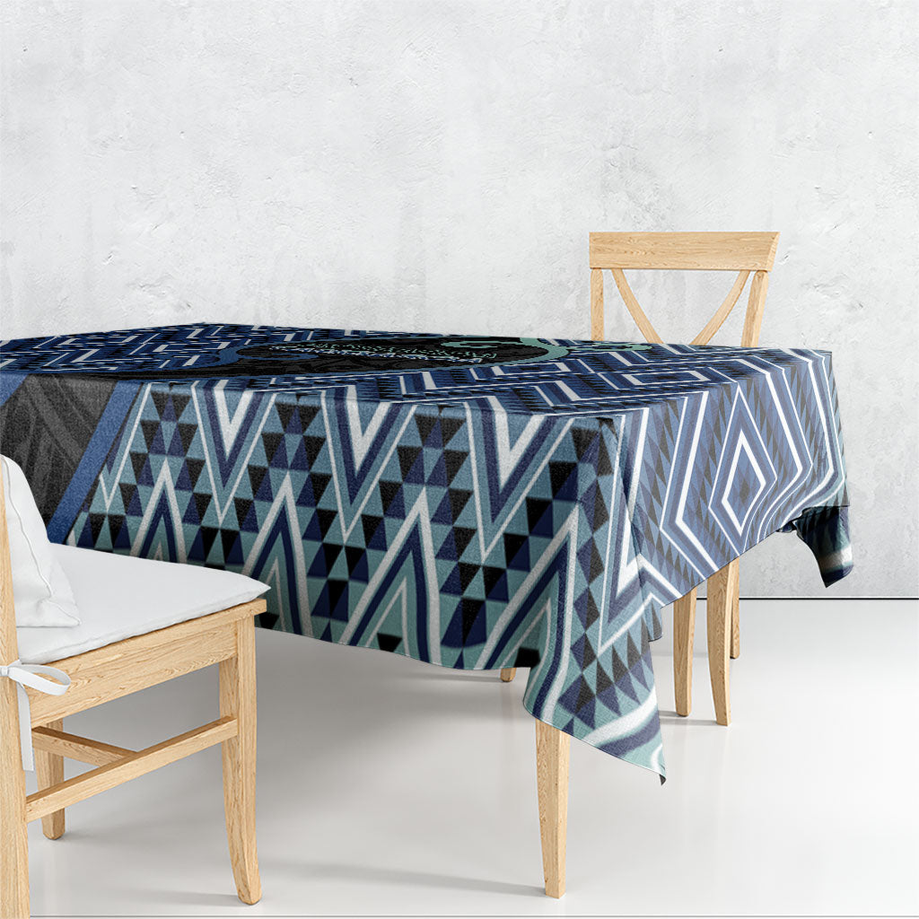 Aotearoa Atua Tangaroa Tablecloth God Of Ocean Koru Patterns