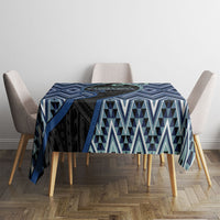 Aotearoa Atua Tangaroa Tablecloth God Of Ocean Koru Patterns