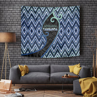 Aotearoa Atua Tangaroa Tapestry God Of Ocean Koru Patterns