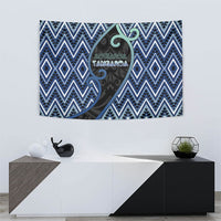 Aotearoa Atua Tangaroa Tapestry God Of Ocean Koru Patterns