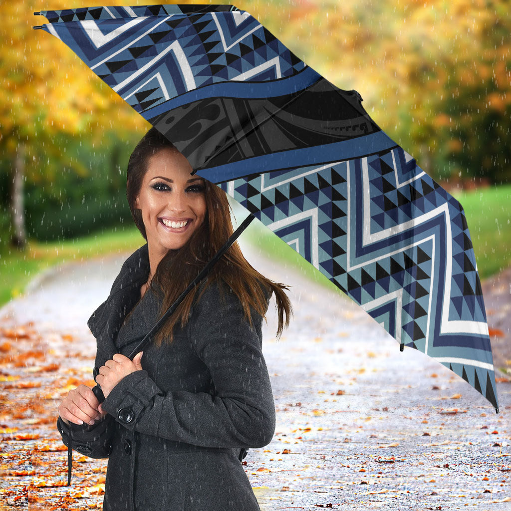 Aotearoa Atua Tangaroa Umbrella God Of Ocean Koru Patterns