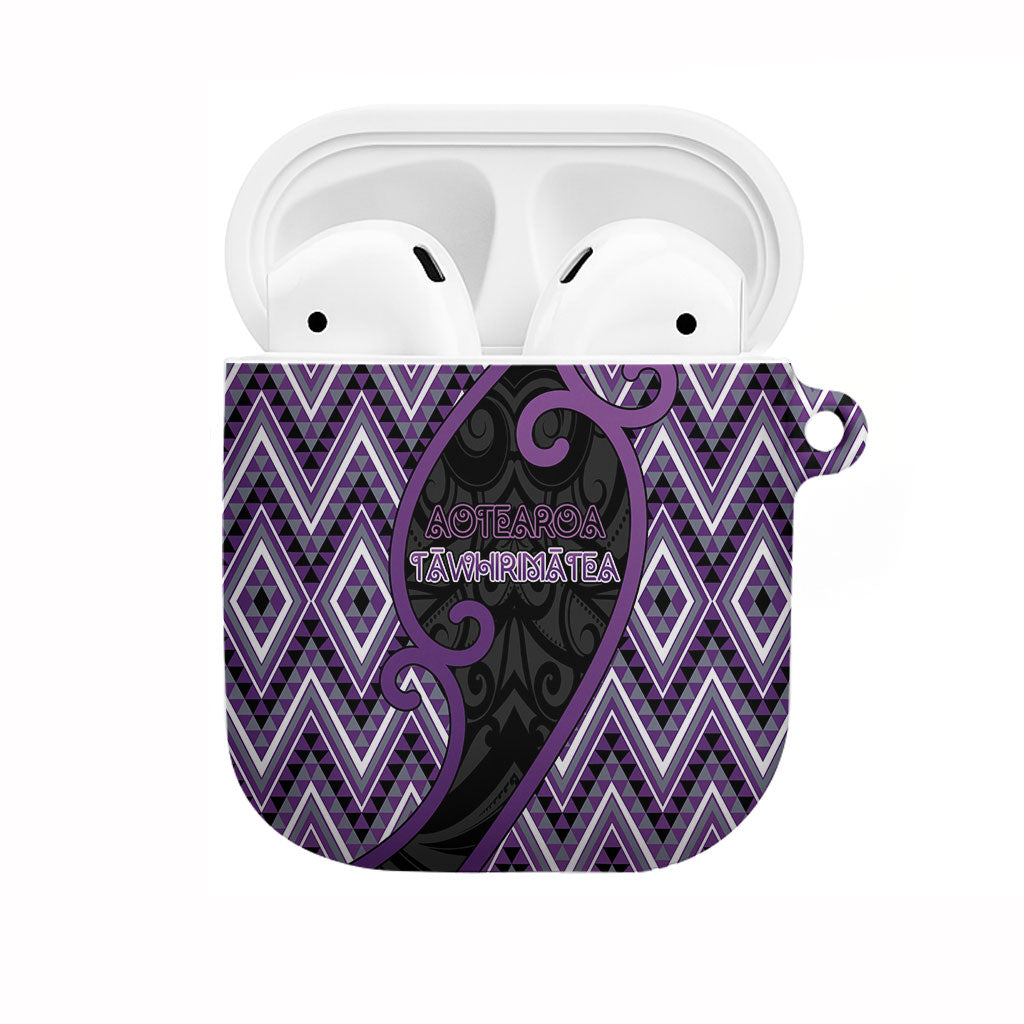 Aotearoa Atua Tawhirimatea AirPods Case God Of Storms Koru Patterns