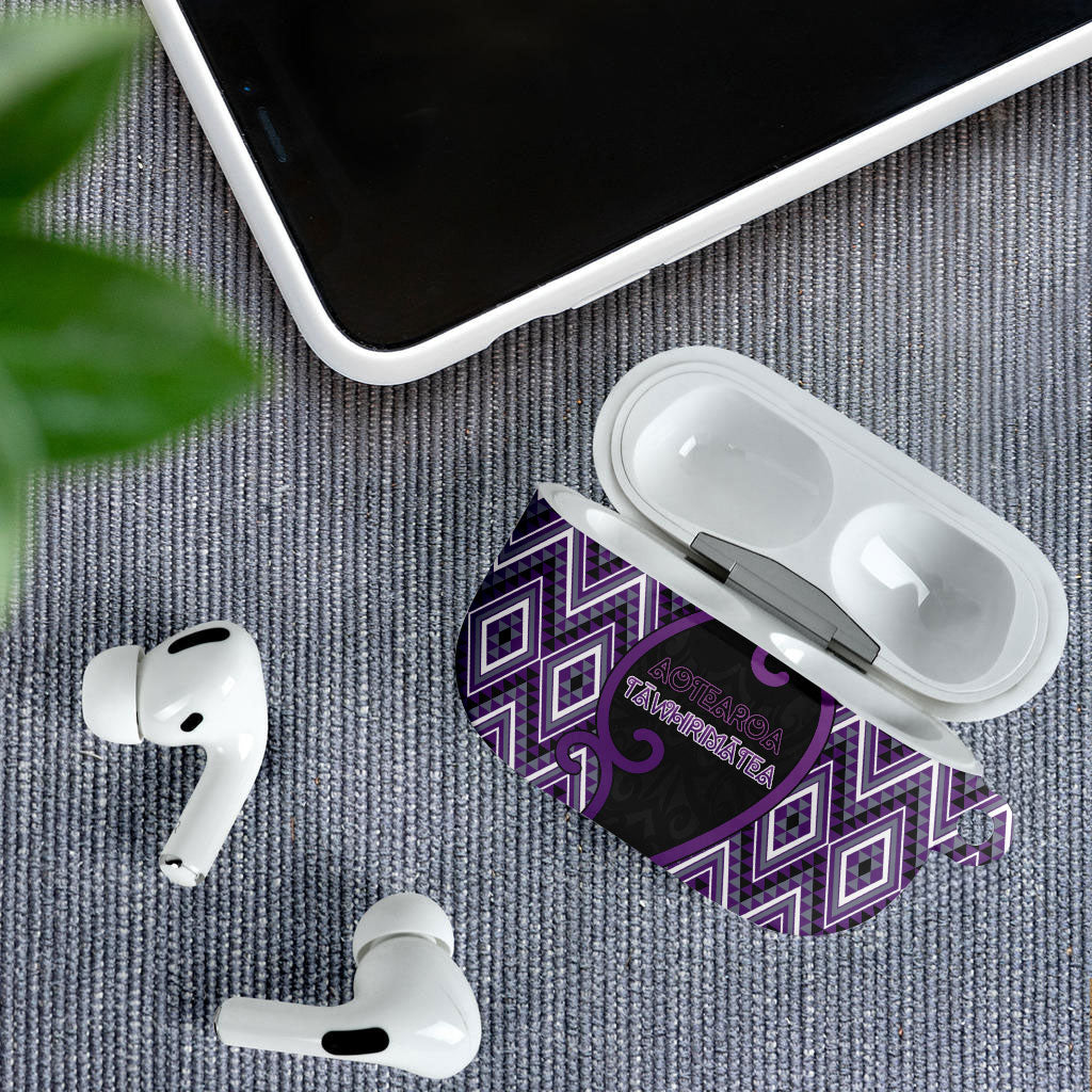 Aotearoa Atua Tawhirimatea AirPods Case God Of Storms Koru Patterns