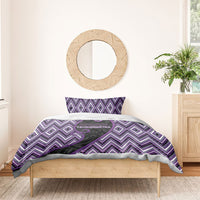 Aotearoa Atua Tawhirimatea Bedding Set God Of Storms Koru Patterns