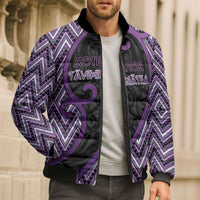 Custom Aotearoa Atua Tawhirimatea Bomber Puffer Jacket God Of Storms Koru Patterns
