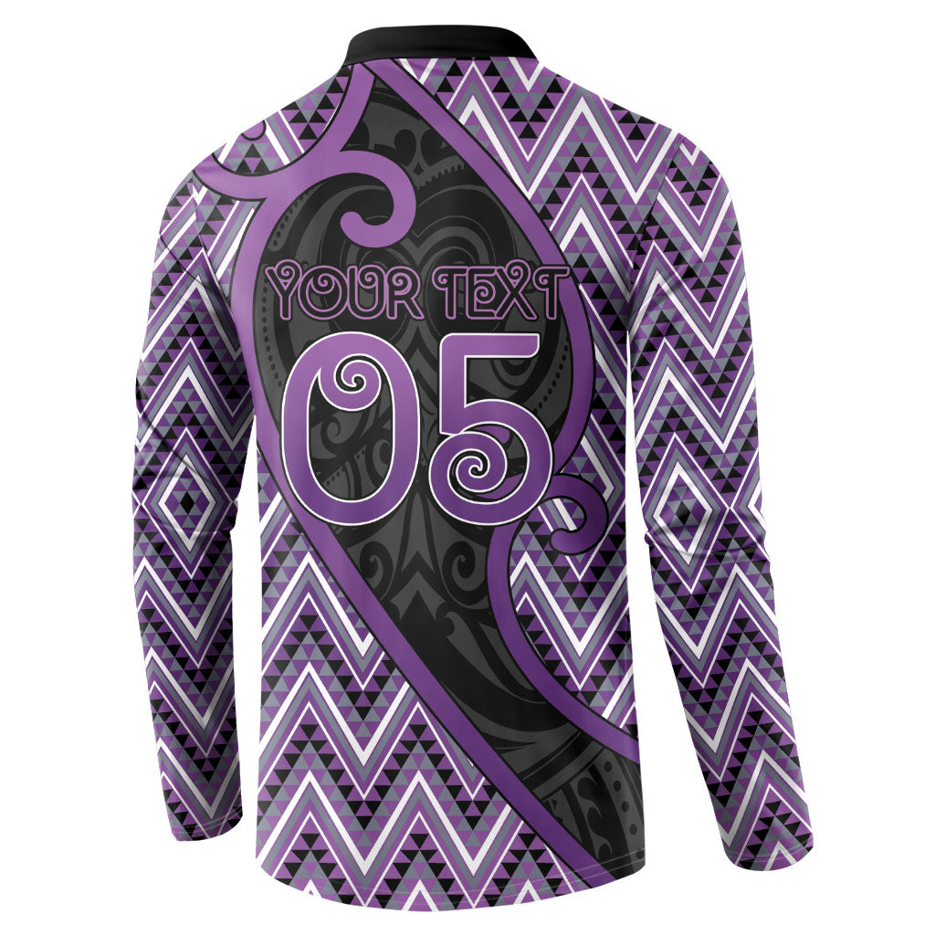 Custom Aotearoa Atua Tawhirimatea Button Sweatshirt God Of Storms Koru Patterns