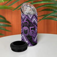 Custom Aotearoa Atua Tawhirimatea 4 in 1 Can Cooler Tumbler God Of Storms Koru Patterns