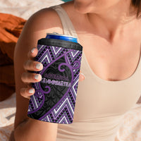 Custom Aotearoa Atua Tawhirimatea 4 in 1 Can Cooler Tumbler God Of Storms Koru Patterns