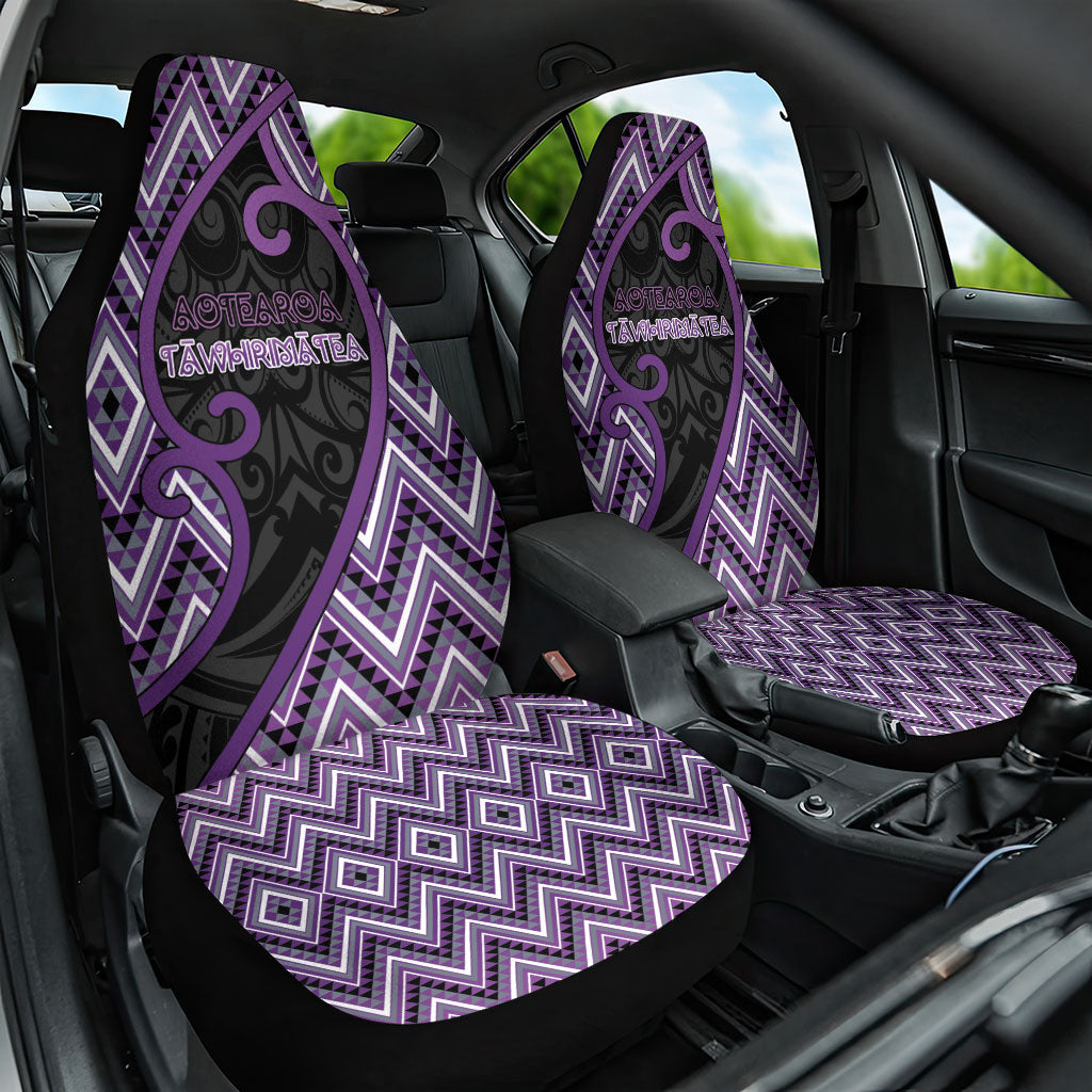 Aotearoa Atua Tawhirimatea Car Seat Cover God Of Storms Koru Patterns
