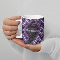 Custom Aotearoa Atua Tawhirimatea Ceramic Mug God Of Storms Koru Patterns