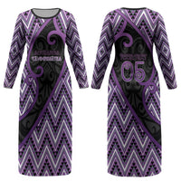 Custom Aotearoa Atua Tawhirimatea Couples Matching Long Sleeve Bodycon Dress and Long Sleeve Button Shirt God Of Storms Koru Patterns