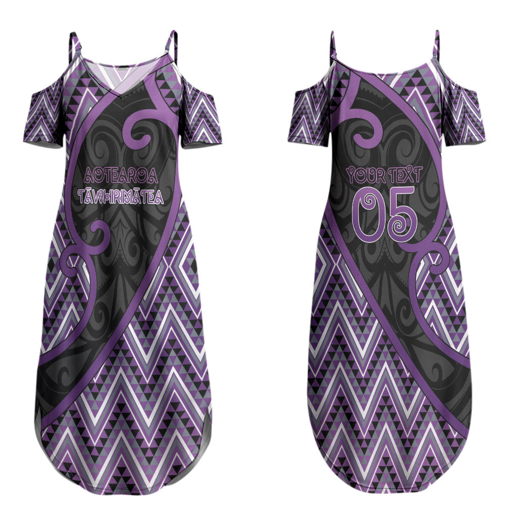 Custom Aotearoa Atua Tawhirimatea Couples Matching Summer Maxi Dress and Hawaiian Shirt God Of Storms Koru Patterns