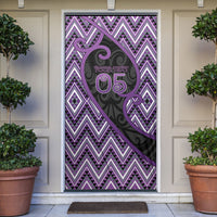 Custom Aotearoa Atua Tawhirimatea Door Cover God Of Storms Koru Patterns