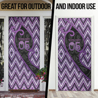 Custom Aotearoa Atua Tawhirimatea Door Cover God Of Storms Koru Patterns