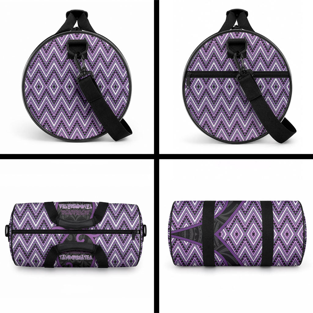 Aotearoa Atua Tawhirimatea Duffle Bag God Of Storms Koru Patterns
