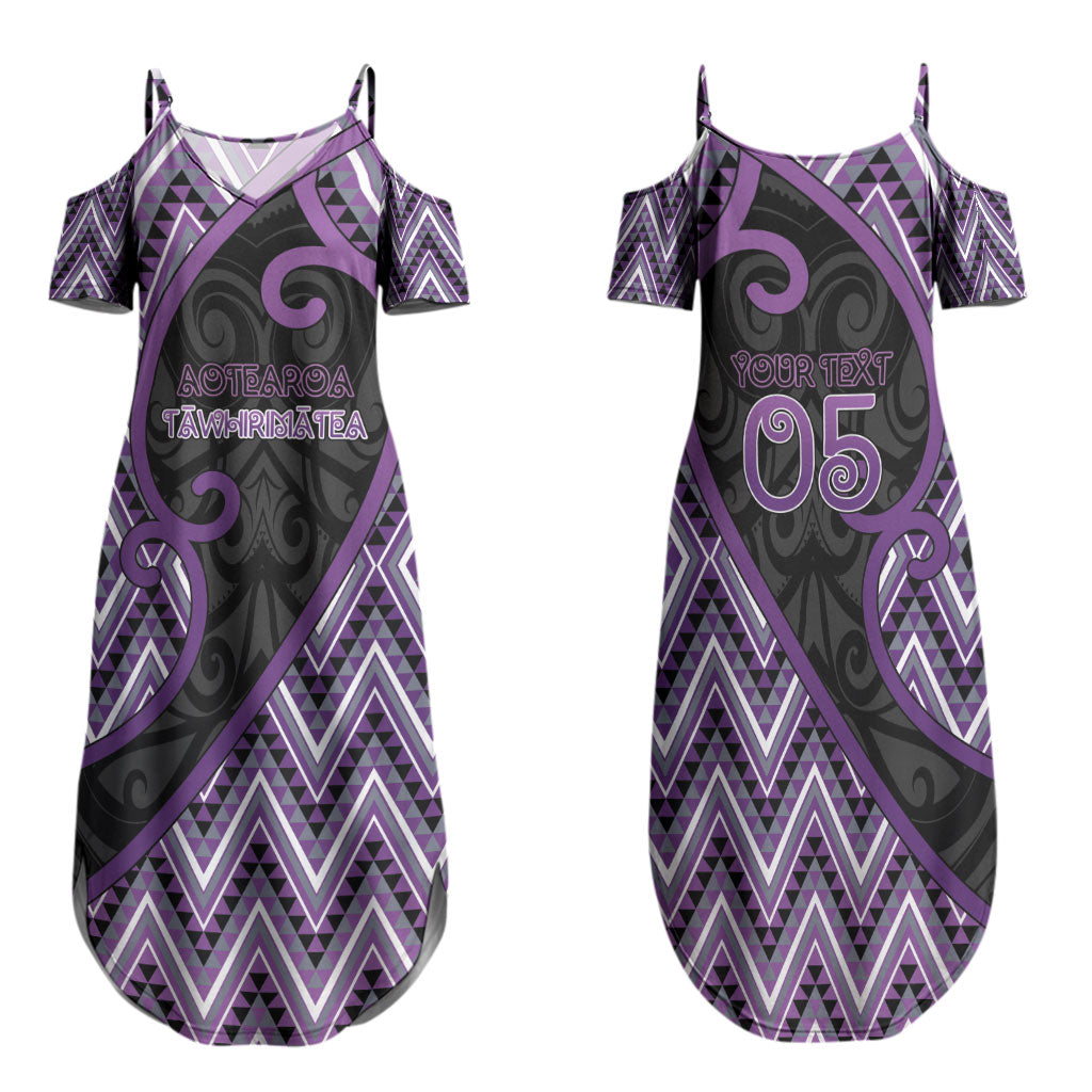Custom Aotearoa Atua Tawhirimatea Family Matching Summer Maxi Dress and Hawaiian Shirt God Of Storms Koru Patterns