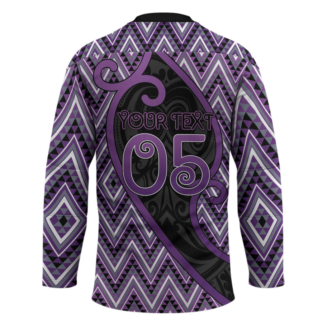 Custom Aotearoa Atua Tawhirimatea Hockey Jersey God Of Storms Koru Patterns