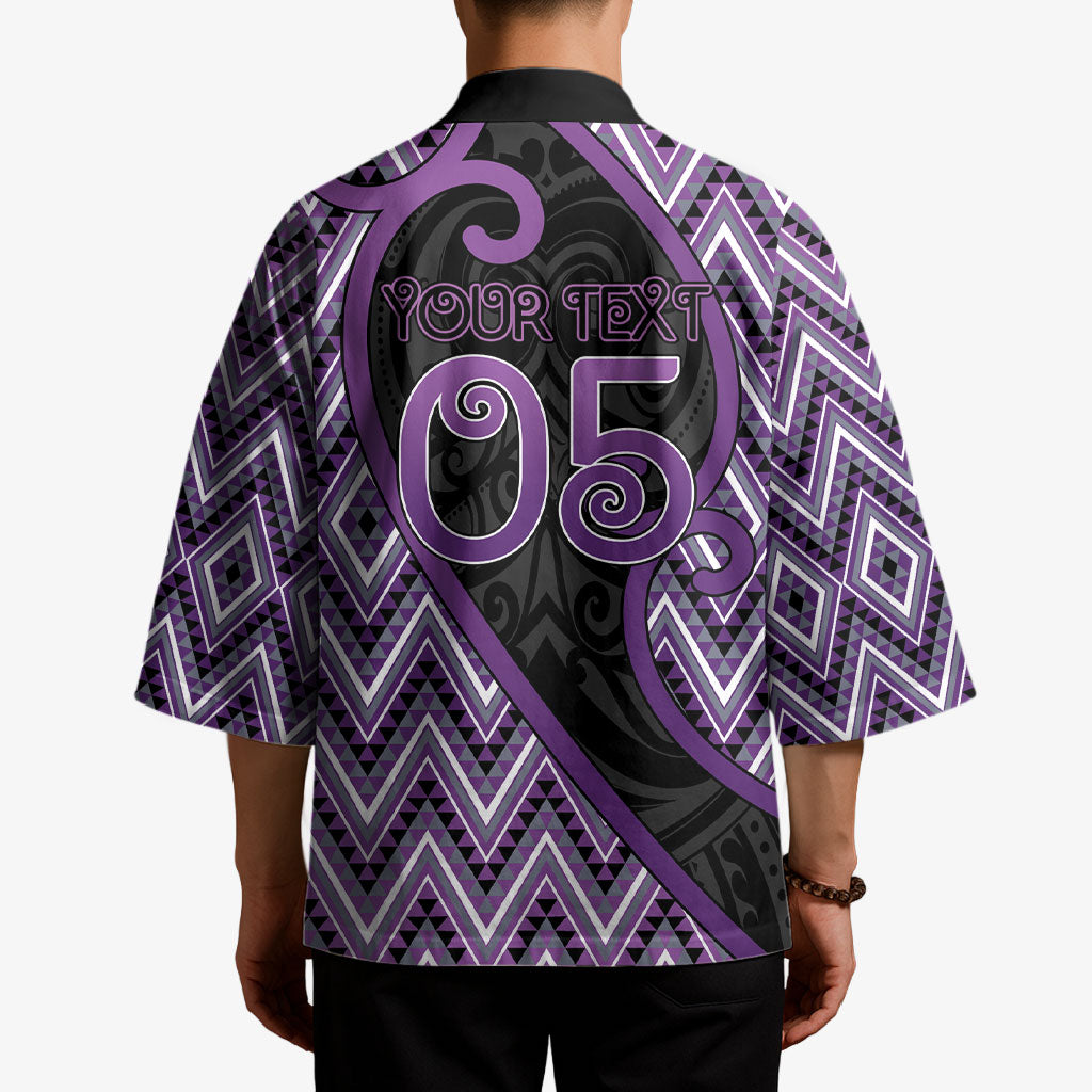 Custom Aotearoa Atua Tawhirimatea Kimono God Of Storms Koru Patterns