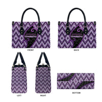 Aotearoa Atua Tawhirimatea Leather Bag God Of Storms Koru Patterns
