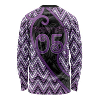 Custom Aotearoa Atua Tawhirimatea Long Sleeve Shirt God Of Storms Koru Patterns