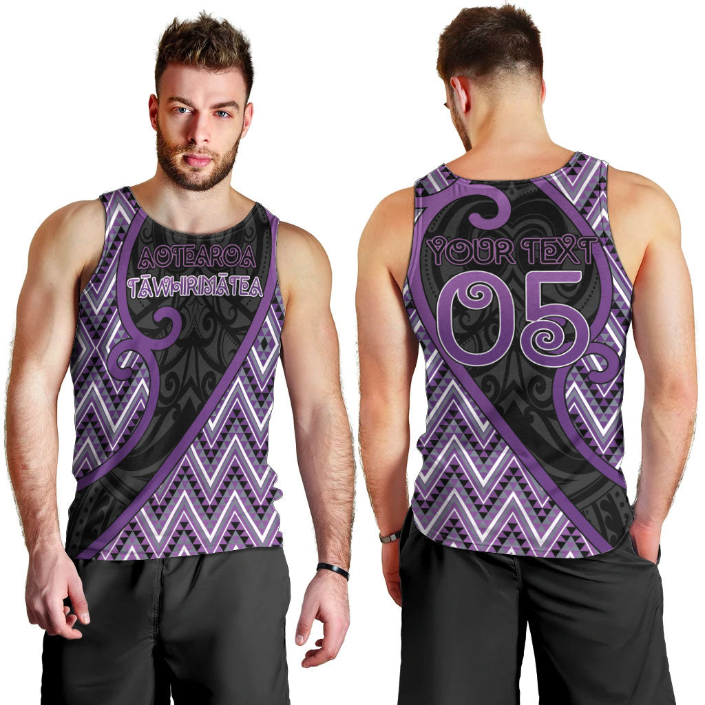 Custom Aotearoa Atua Tawhirimatea Men Tank Top God Of Storms Koru Patterns