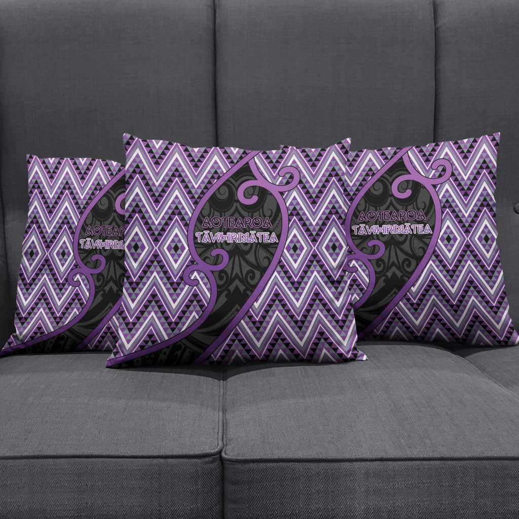 Aotearoa Atua Tawhirimatea Pillow Cover God Of Storms Koru Patterns