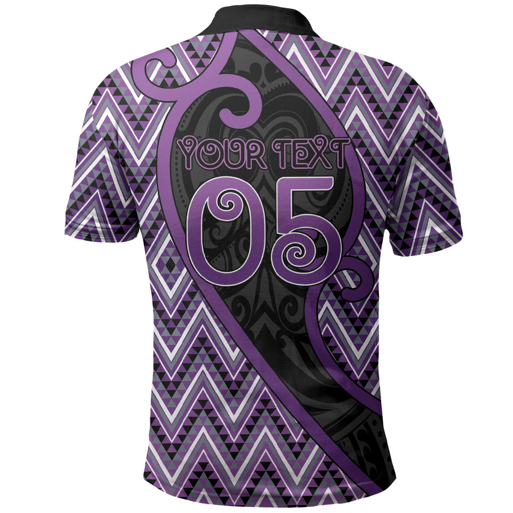 Custom Aotearoa Atua Tawhirimatea Polo Shirt God Of Storms Koru Patterns
