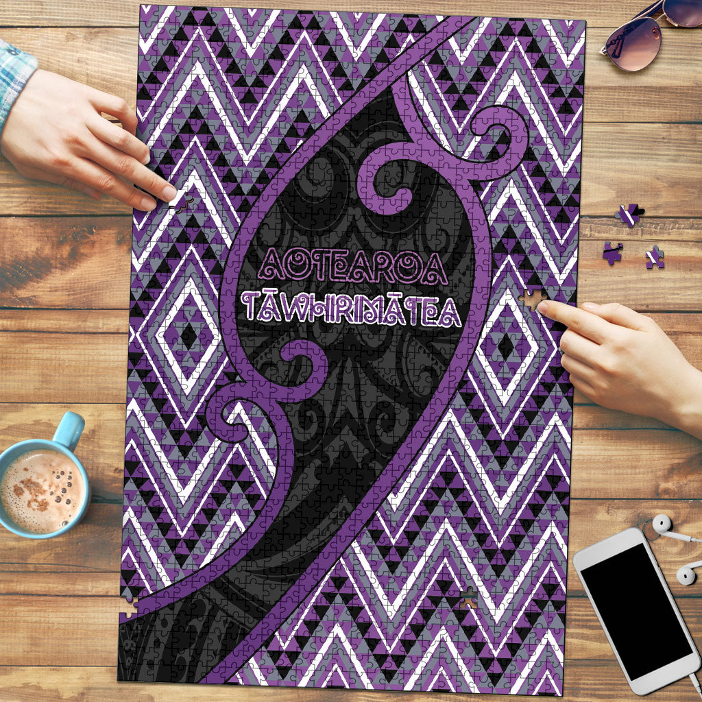 Aotearoa Atua Tawhirimatea Puzzle God Of Storms Koru Patterns