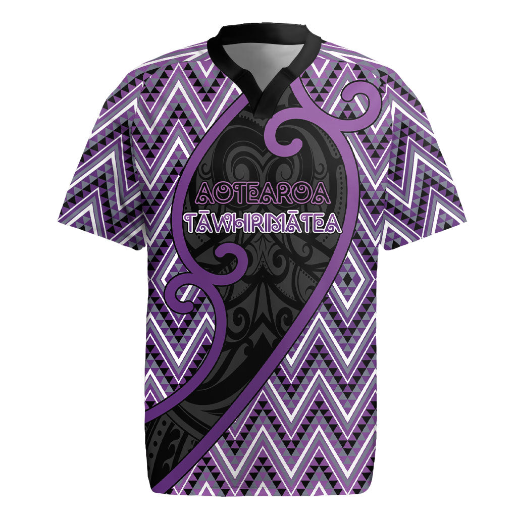 Custom Aotearoa Atua Tawhirimatea Rugby Jersey God Of Storms Koru Patterns