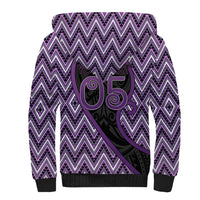 Custom Aotearoa Atua Tawhirimatea Sherpa Hoodie God Of Storms Koru Patterns