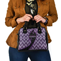 Aotearoa Atua Tawhirimatea Shoulder Handbag God Of Storms Koru Patterns