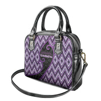 Aotearoa Atua Tawhirimatea Shoulder Handbag God Of Storms Koru Patterns