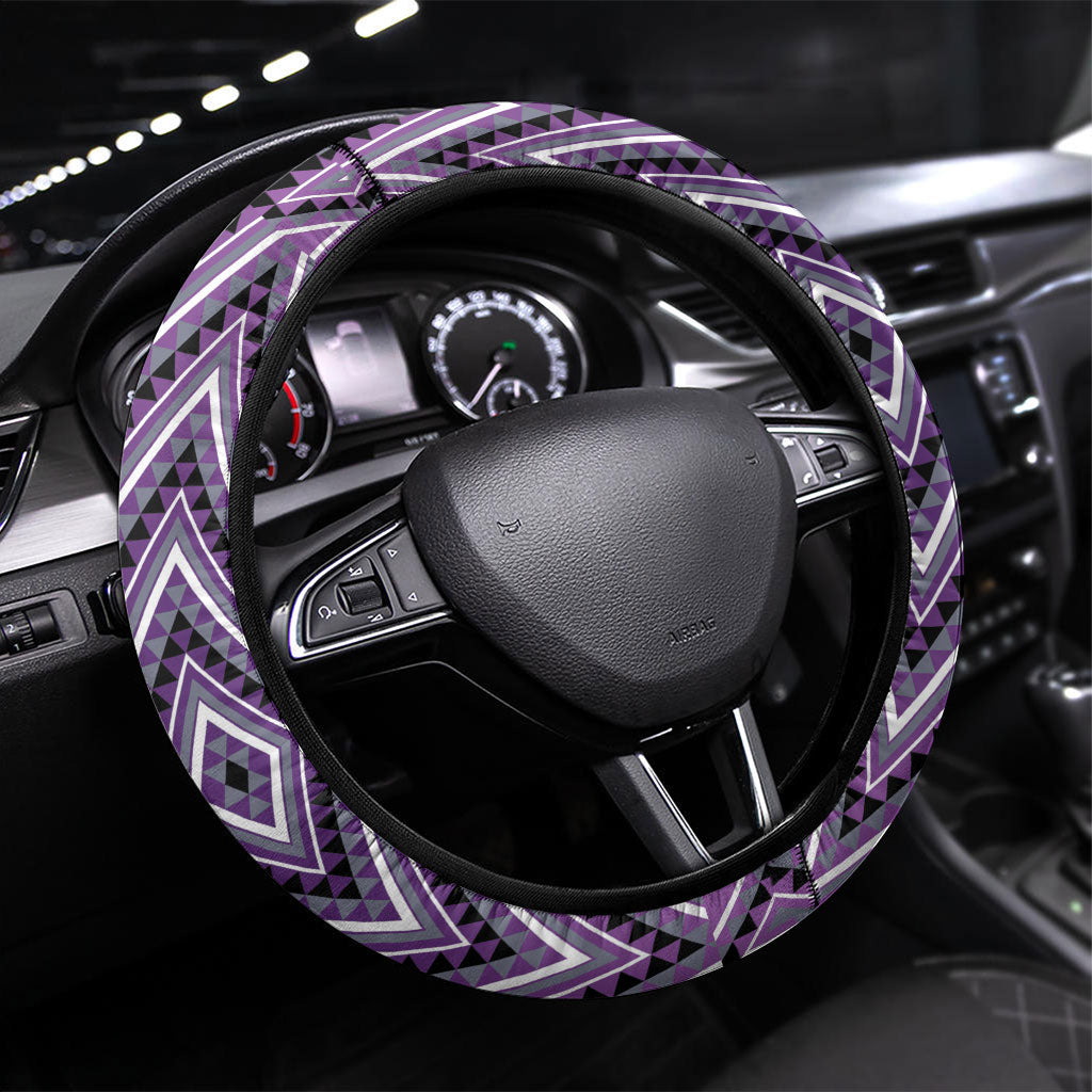 Aotearoa Atua Tawhirimatea Steering Wheel Cover God Of Storms Koru Patterns