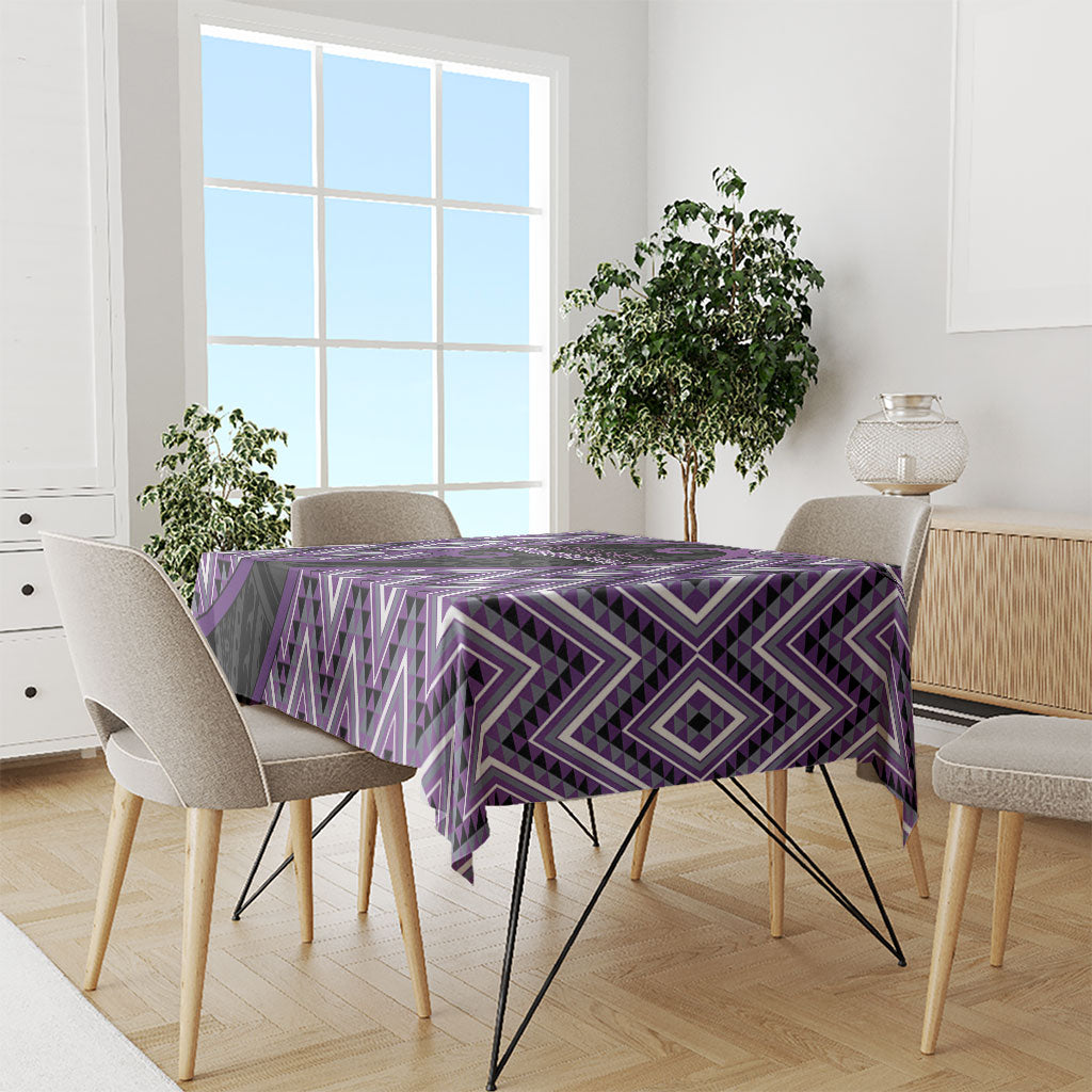Aotearoa Atua Tawhirimatea Tablecloth God Of Storms Koru Patterns