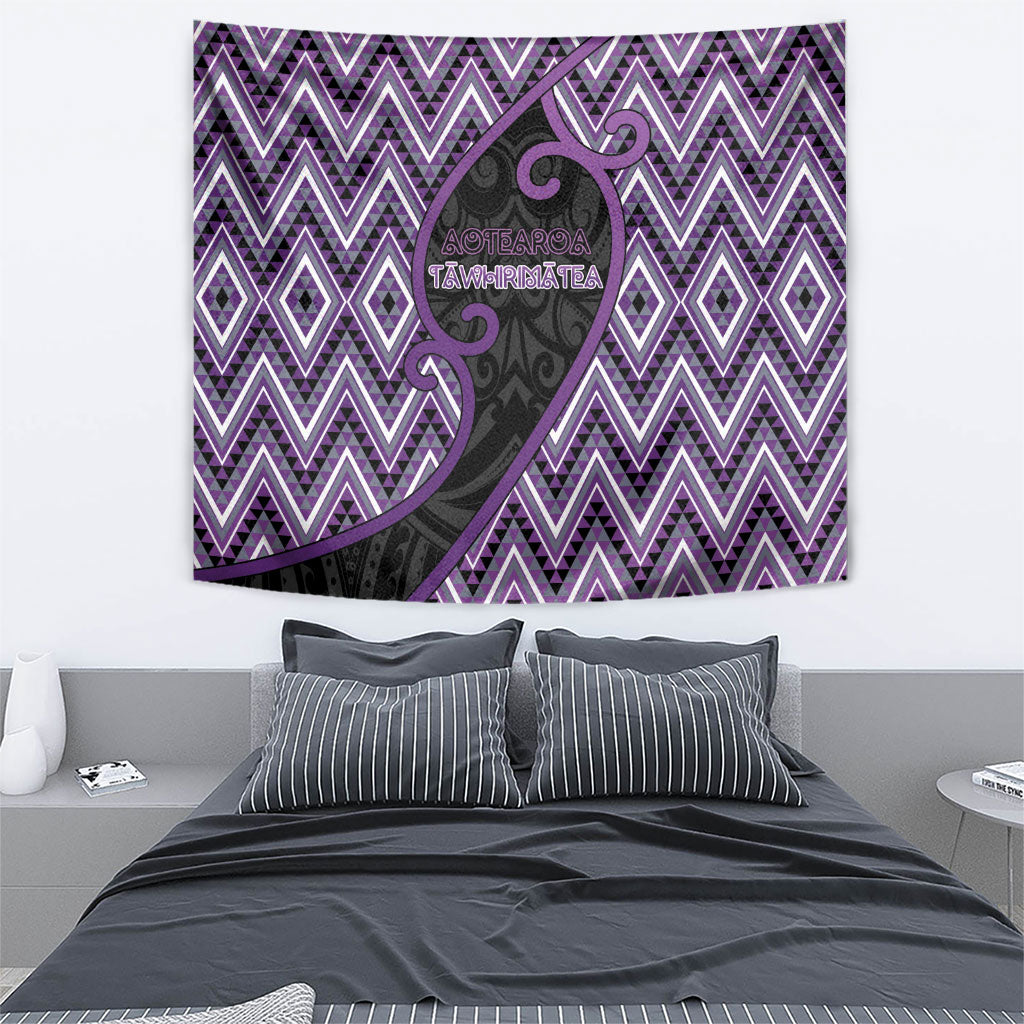 Aotearoa Atua Tawhirimatea Tapestry God Of Storms Koru Patterns