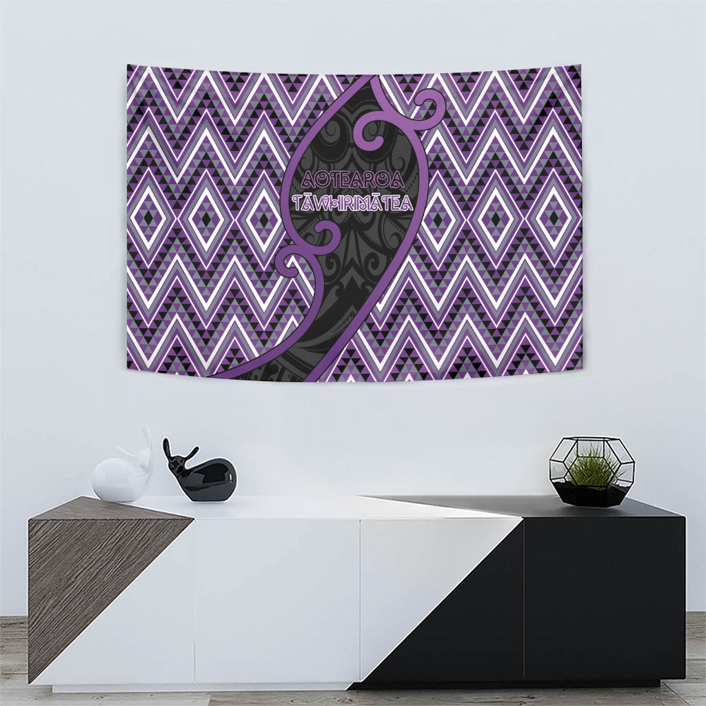 Aotearoa Atua Tawhirimatea Tapestry God Of Storms Koru Patterns