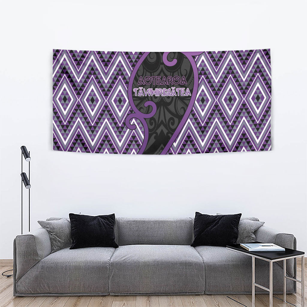 Aotearoa Atua Tawhirimatea Tapestry God Of Storms Koru Patterns