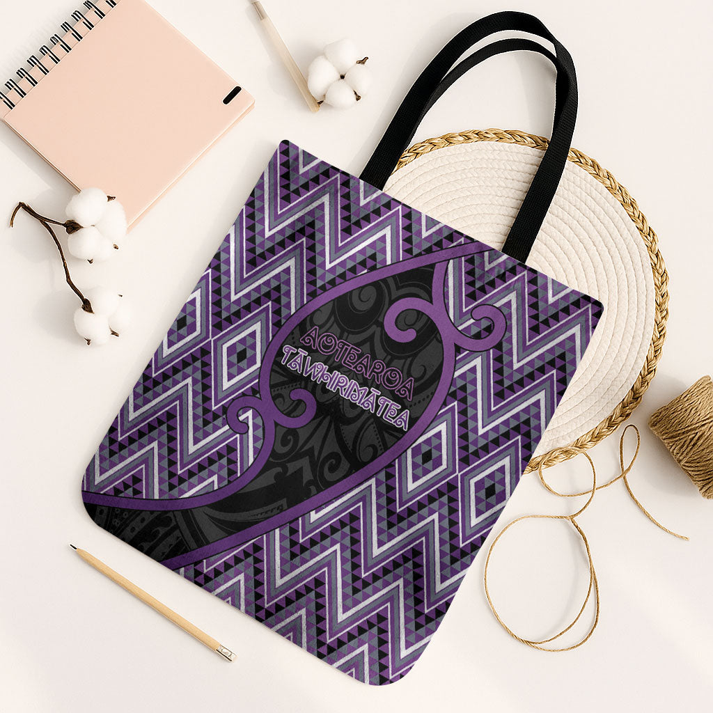 Aotearoa Atua Tawhirimatea Tote Bag God Of Storms Koru Patterns
