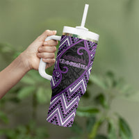 Custom Aotearoa Atua Tawhirimatea Tumbler With Handle God Of Storms Koru Patterns
