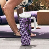 Custom Aotearoa Atua Tawhirimatea Tumbler With Handle God Of Storms Koru Patterns