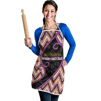 Aotearoa Atua Rongomatane Apron God Of Cultivated Foods Koru Patterns