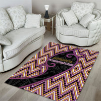 Aotearoa Atua Rongomatane Area Rug God Of Cultivated Foods Koru Patterns
