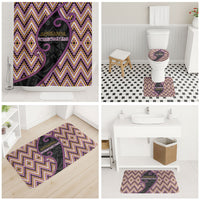 Aotearoa Atua Rongomatane Bathroom Set God Of Cultivated Foods Koru Patterns