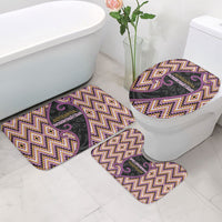 Aotearoa Atua Rongomatane Bathroom Set God Of Cultivated Foods Koru Patterns