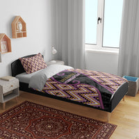 Aotearoa Atua Rongomatane Bedding Set God Of Cultivated Foods Koru Patterns