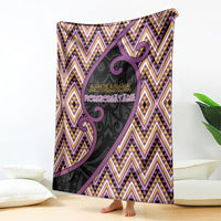 Aotearoa Atua Rongomatane Blanket God Of Cultivated Foods Koru Patterns