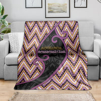 Aotearoa Atua Rongomatane Blanket God Of Cultivated Foods Koru Patterns