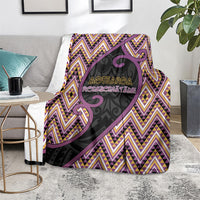 Aotearoa Atua Rongomatane Blanket God Of Cultivated Foods Koru Patterns