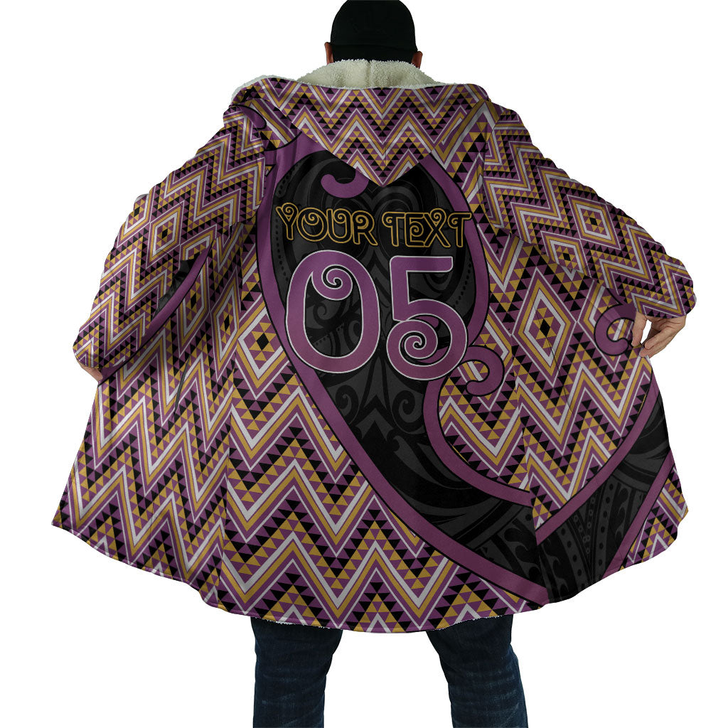 Custom Aotearoa Atua Rongomatane Cloak God Of Cultivated Foods Koru Patterns