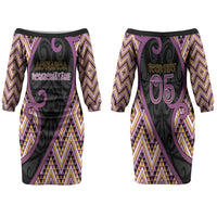 Custom Aotearoa Atua Rongomatane Couples Matching Off The Shoulder Long Sleeve Dress and Hawaiian Shirt God Of Cultivated Foods Koru Patterns